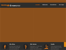 Tablet Screenshot of fitpointsportcenter.com